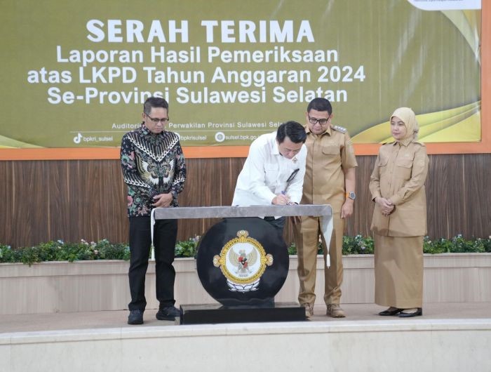 Serah Terima LHP BPK Tahun 2024, Ketua DPRD Makassar Ingin Tunjukkan Komitmen Kawal Transparansi dan Akuntabilitas